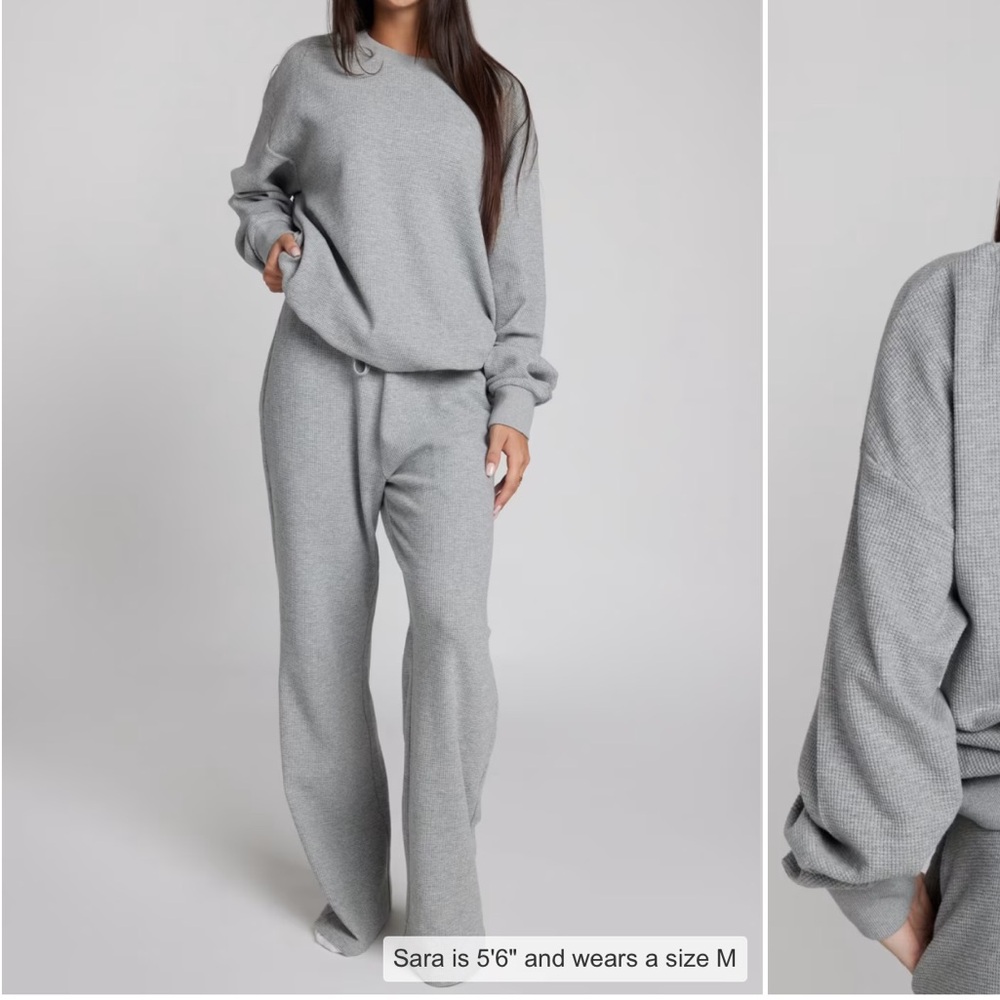 Gray Women's Lounge Set